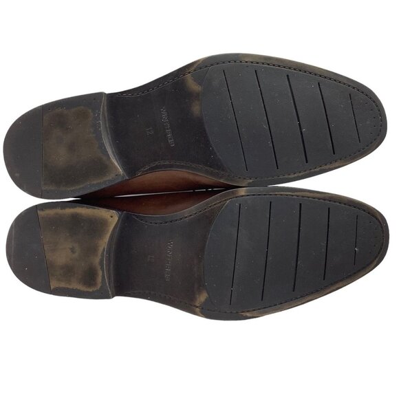 WINTHROP Callan Brown Leather Oxford‎ Dress Shoes Men Size 12 main image 4